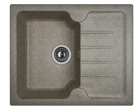 Мойка кухонная из литьевого мрамора Dr. Gans ЛОРА 620 25.020.A0620.407 62*51 см. черный
