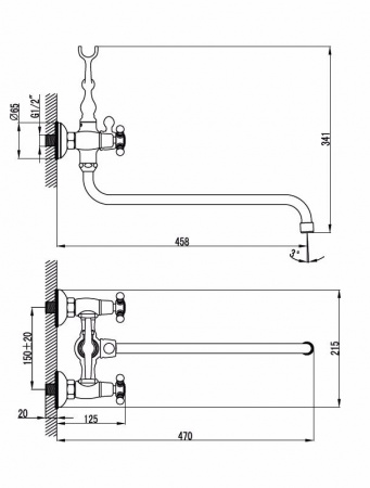 Смеситель IDDIS SAM SAMSBL2i10 универсальный 