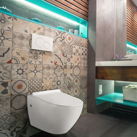 Унитаз навесной Mirsant PANDORA   