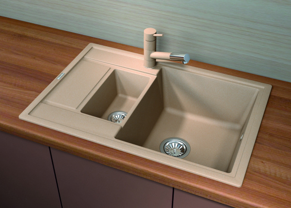 Мойка кухонная керамогранитная Florentina ЛИПСИ 780K 20.250.D0780.306 78*51 см. капучино Мойка кухонная керамогранитная Florentina ЛИПСИ 780K 20.250.D0780.306 78*51 см. капучино