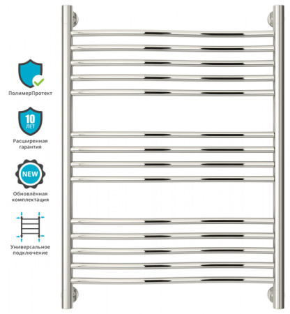 Полотенцесушитель водяной Сунержа ФЛЮИД+ 00-0222-8060 800х600 