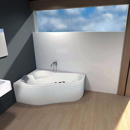 Ванна акриловая Santek ИБИЦА 1.WH11.2.034 150x100 см. левая 