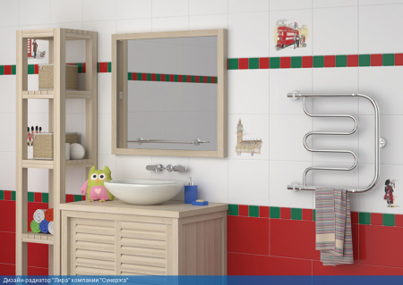 Полотенцесушитель водяной Сунержа ЛИРА 00-0011-5050 500х500 