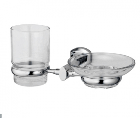 Стакан и мыльница навесной WasserKRAFT ODER K-3026  