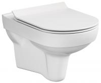 Унитаз навесной Cersanit CITY NEW CLEAN ON S-MZ-CITY-COn-S-DL-w безободковый  Унитаз навесной Cersanit CITY NEW CLEAN ON S-MZ-CITY-COn-S-DL-w безободковый