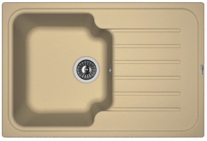 Мойка кухонная керамогранитная Florentina ТАИС 760 20.260.B0760.306 76*51 см. капучино