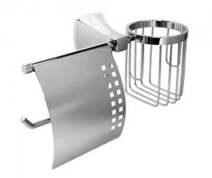 Держатель туалетной бумаги и освежителя воздуха WasserKRAFT WERN K-2559  