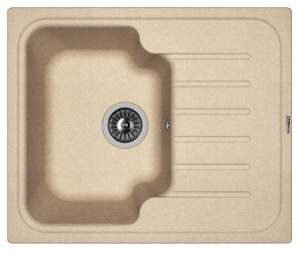 Мойка кухонная керамогранитная Florentina ТАИС 615 20.235.A0615.107 61,5*51 см. песочный