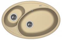 Мойка кухонная керамогранитная Florentina СЕЛЕНА 780 20.265.E0780.306 78*51 см. капучино