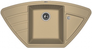 Мойка кухонная керамогранитная Florentina ЛИПСИ 980C 20.180.D0980.306 98*51 см. капучино
