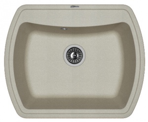 Мойка кухонная керамогранитная Florentina НИРЕ 630 20.215.D0630.305 63*51 см. грей