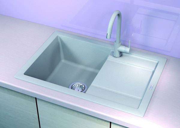 Мойка кухонная керамогранитная Florentina ЛИПСИ 760 20.160.D0760.306 76*51 см. капучино