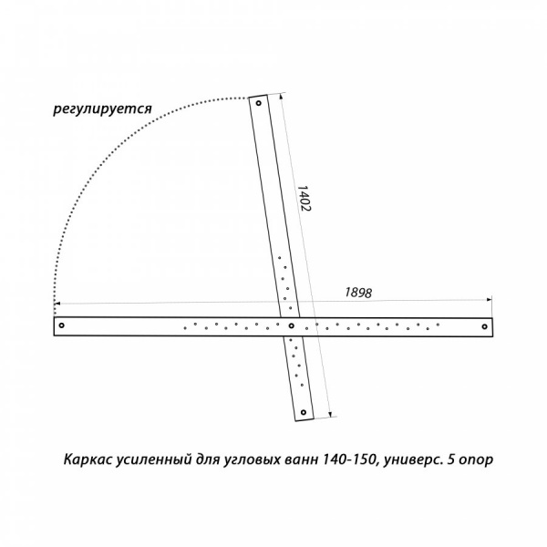 Ванна акриловая Triton ЭРИКА  140x140 см.  Ванна акриловая Triton ЭРИКА  140x140 см.